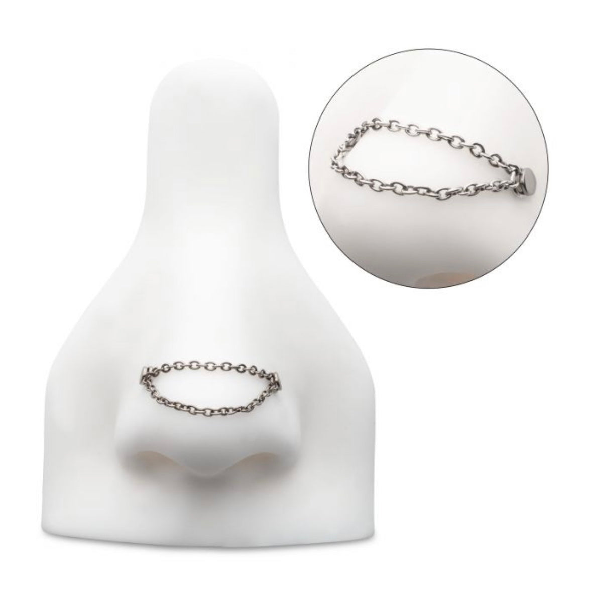 Titanium Double Rolo Chain Attachment