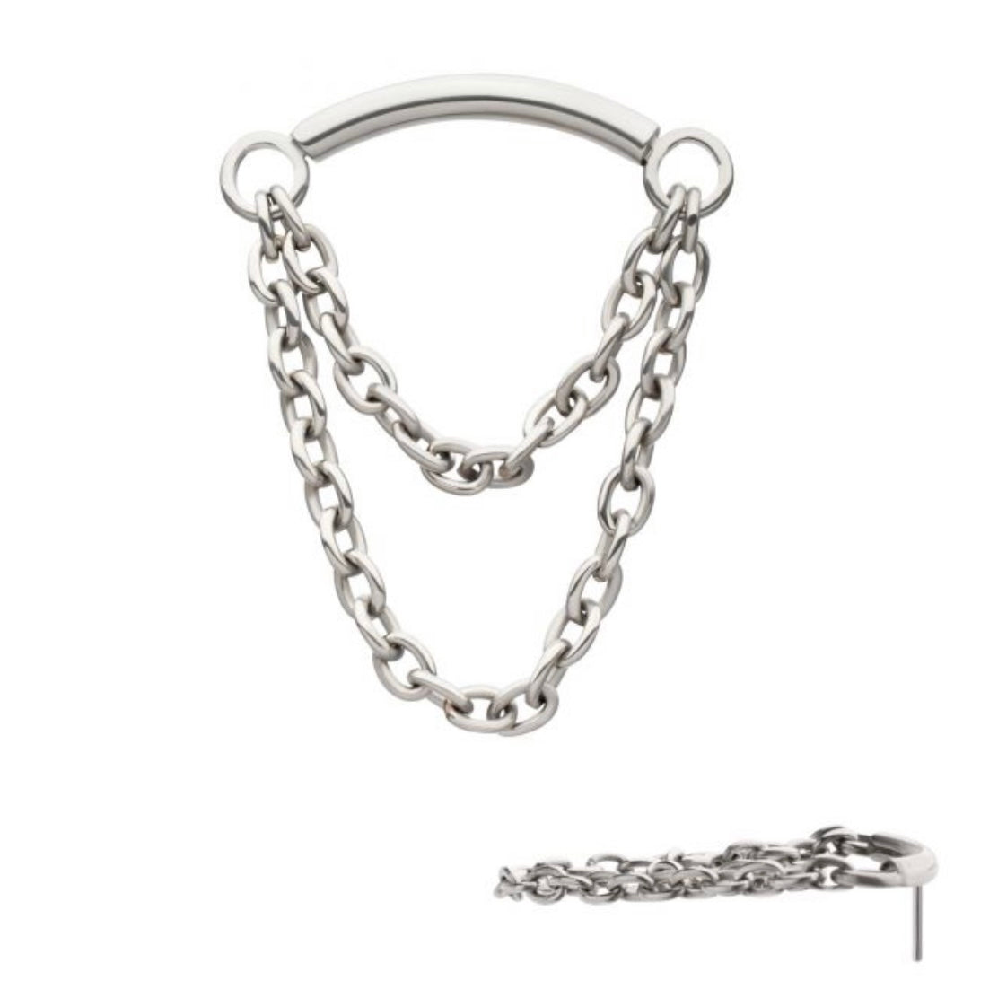 Titanium Double Chain Top