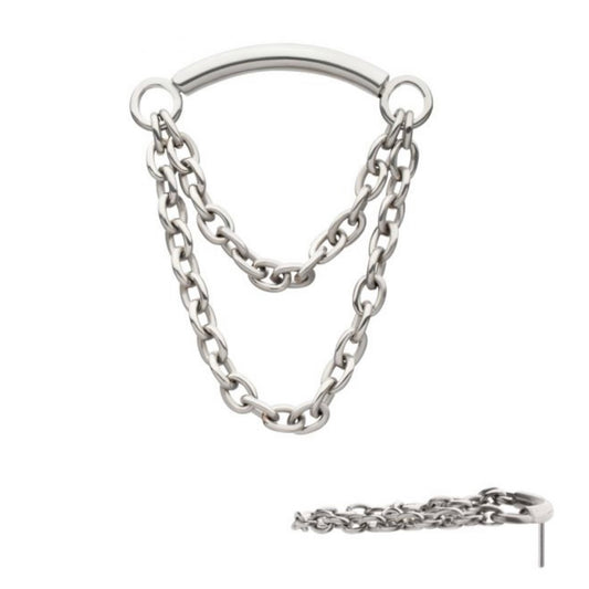 Titanium Double Chain Top