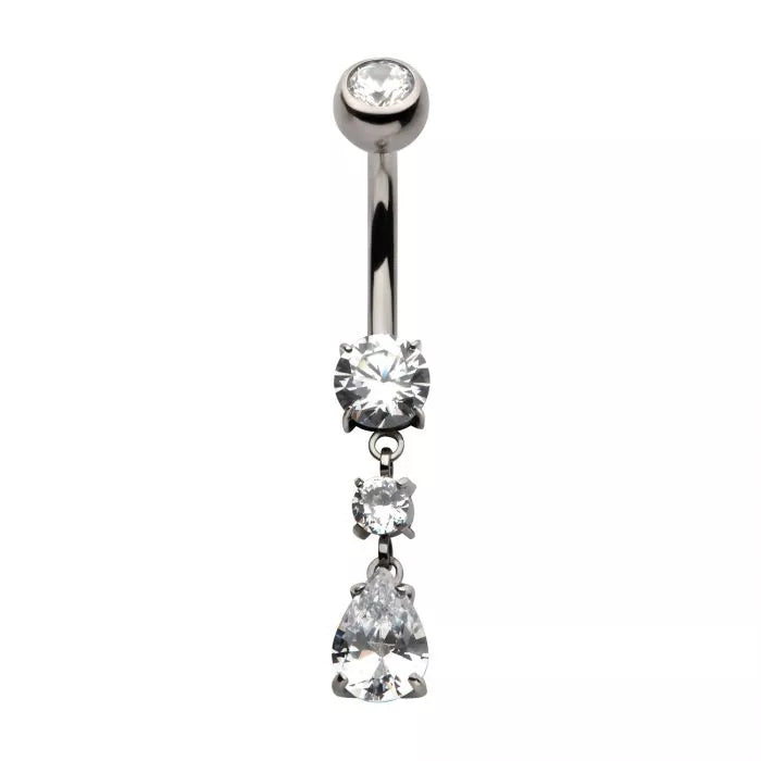 Teardrop Navel Dangle