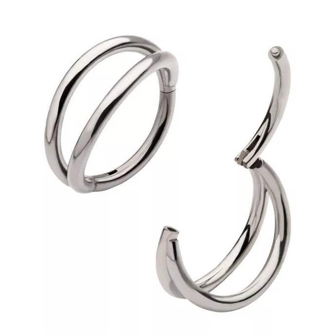 Double Band Titanium Clicker