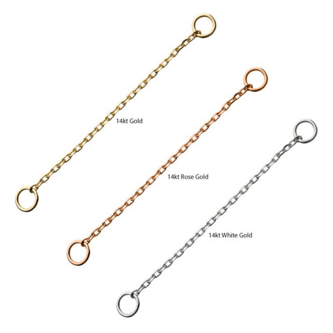 14kt Rolo Chain Attachment