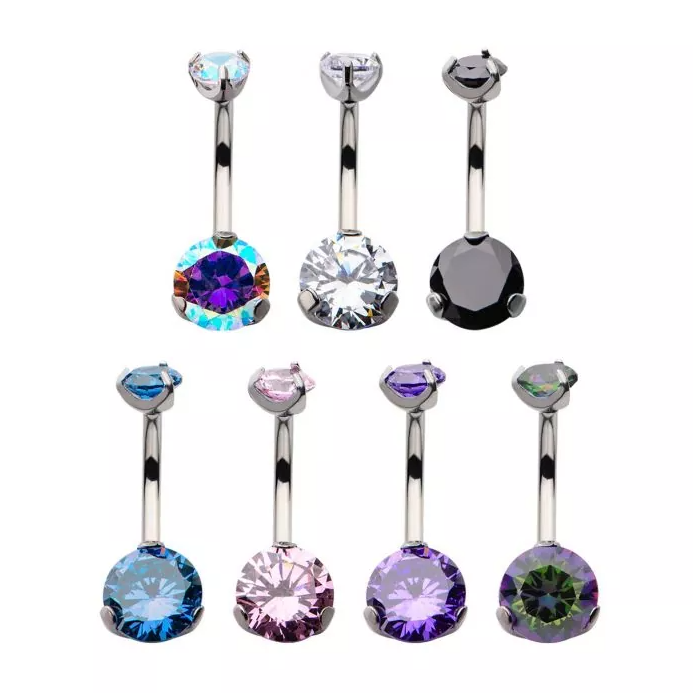 Swarovski Crystal Navel bars