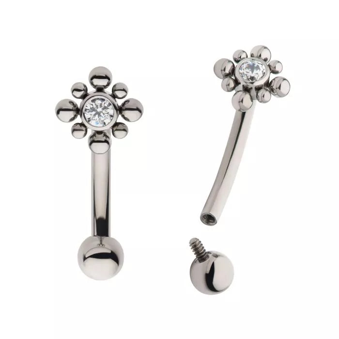 Rebecca Curved Barbell