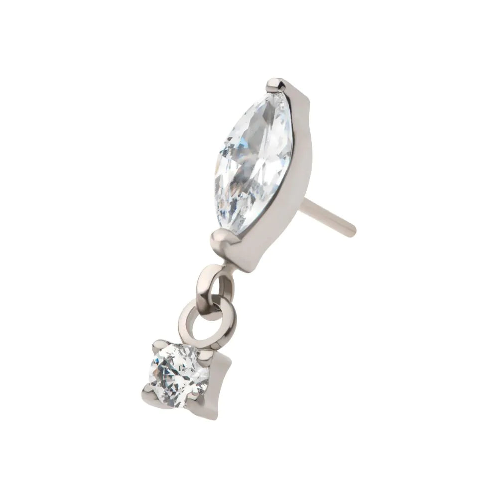 Marquise Dangle Top
