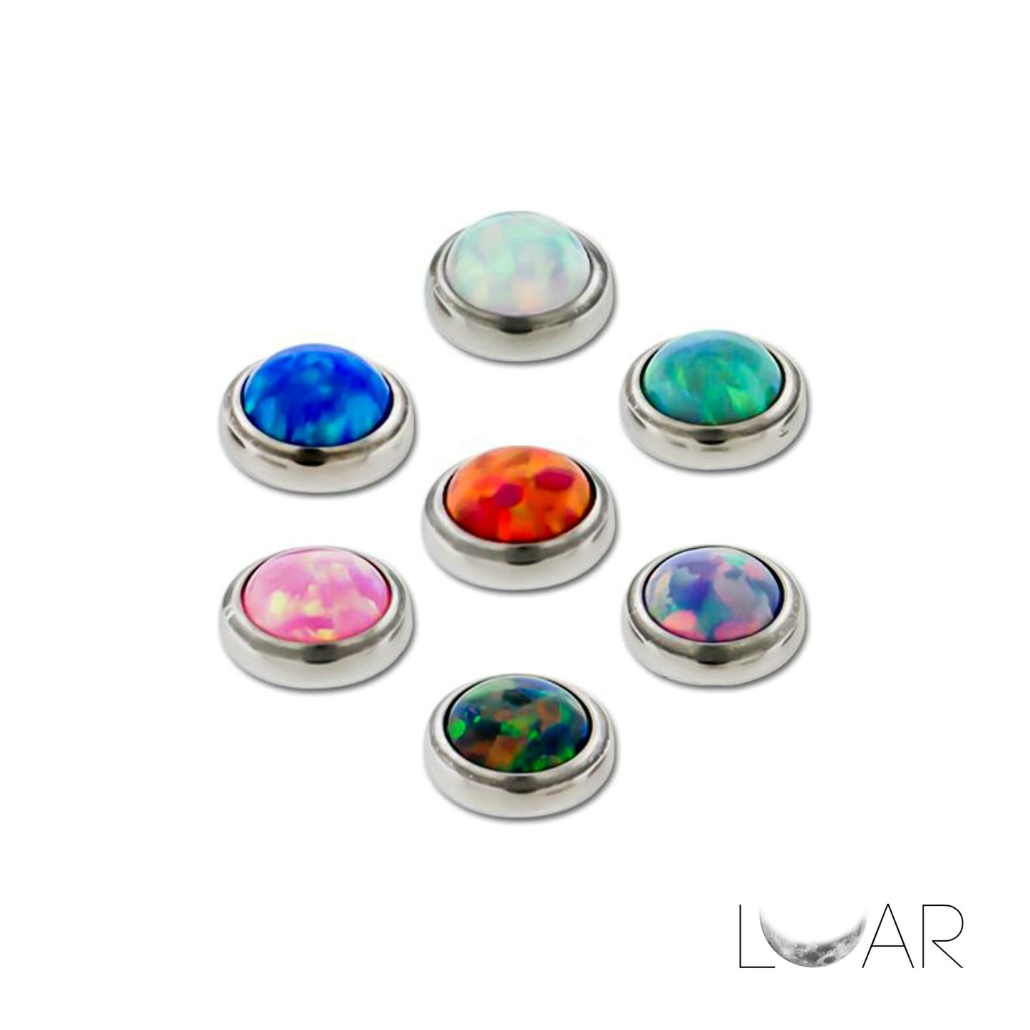 Threaded Bezel set Opal Top