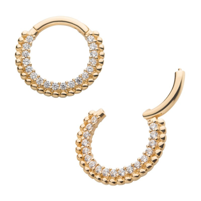Boho Clicker Hoop