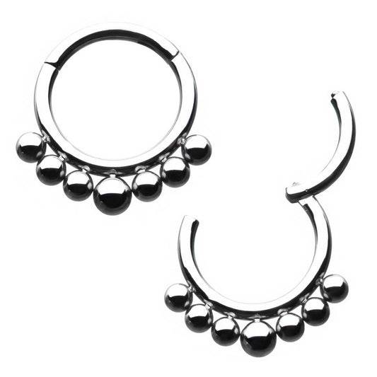 7 Bead Clicker Hoop