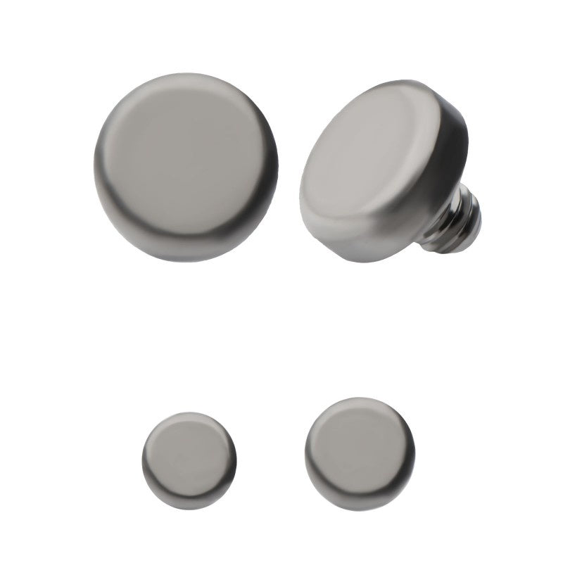 Threaded Titanium Flat Disk