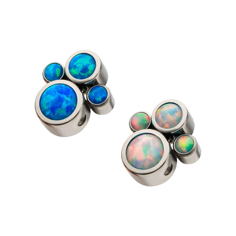 4 Opal Captive Bead
