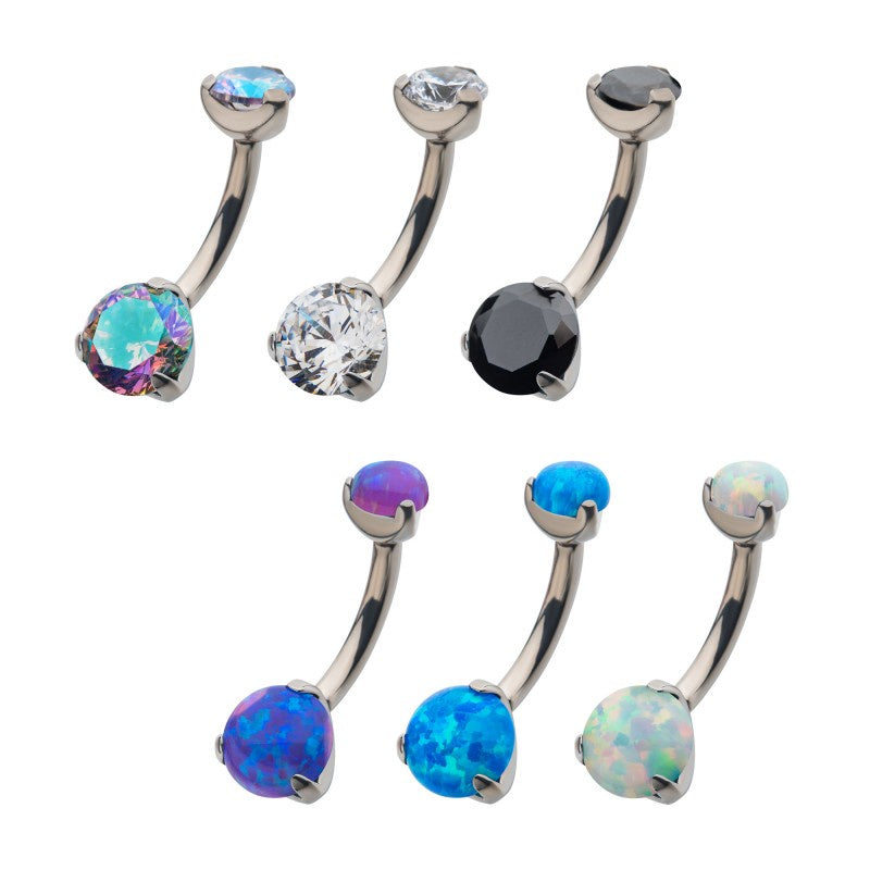 Mini Swarovski Navel Bars