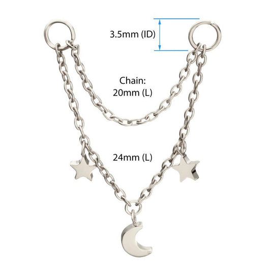 Star and Moon Chain Attachment