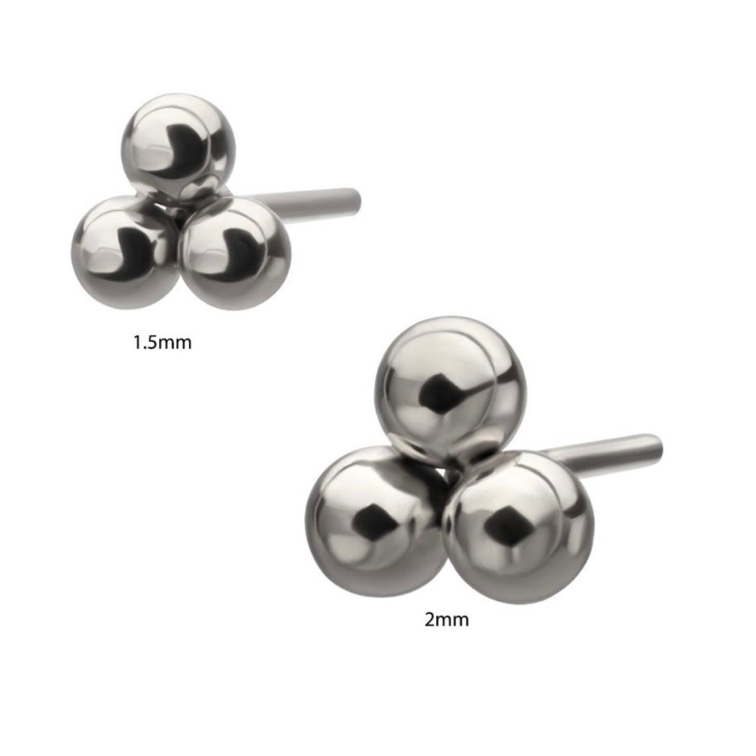 Titanium Trinity Threadless Top