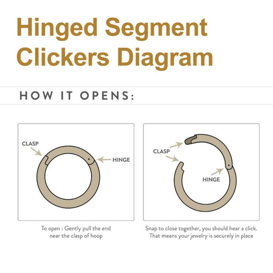 Dome Front Facing Clicker Hoop