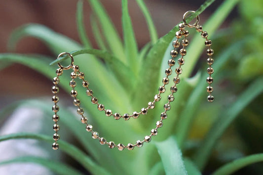 Double Drape Ball Chain