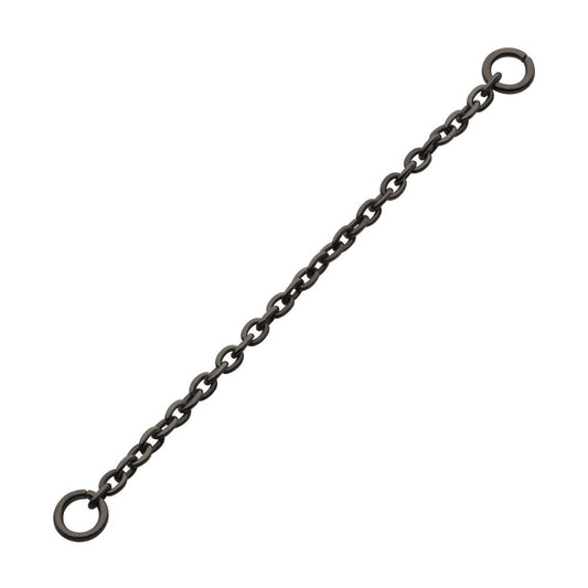 Black PVD Rolo Chain