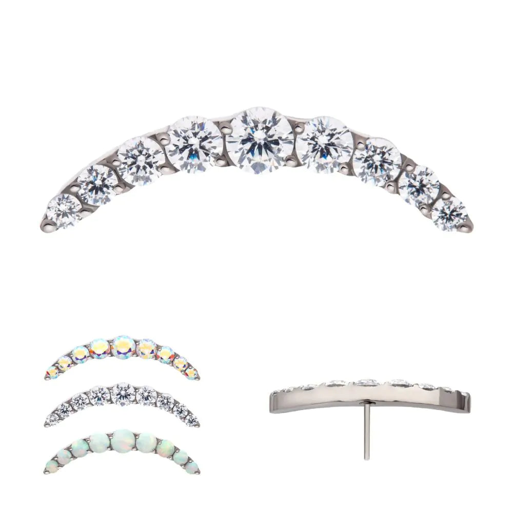 Curved Cluster Top