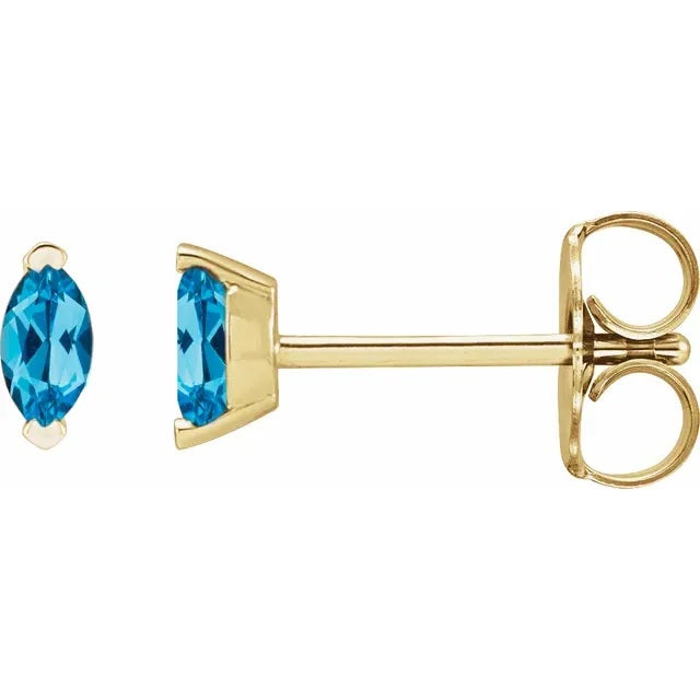 Marquise Earring Studs